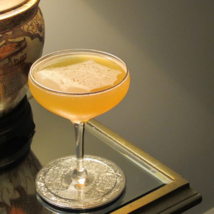Bourbon Sidecar Orange Liqueur Lemon Juice Bourbon Whiskey Shaken Cocktail