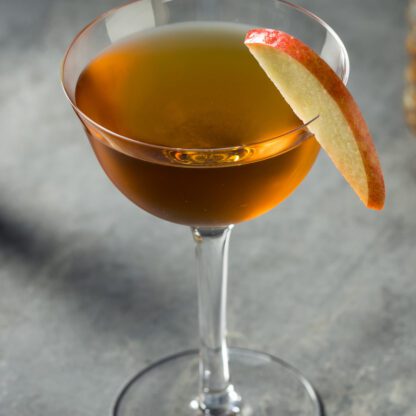 Angel Face Cocktail With Gin Calvados Apple Brandy And Apricot Brandy
