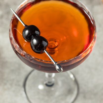 De La Louisiane Rye Whiskey Benedictine Sweet Vermouth Absinthe Bitters Shaken Cocktail