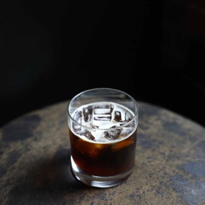 Black Russian Vodka Kahlua Coffee Liqueur Iced Cockatil