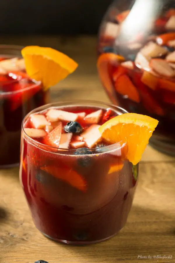 Red Wine Fruit Spanish Sangria