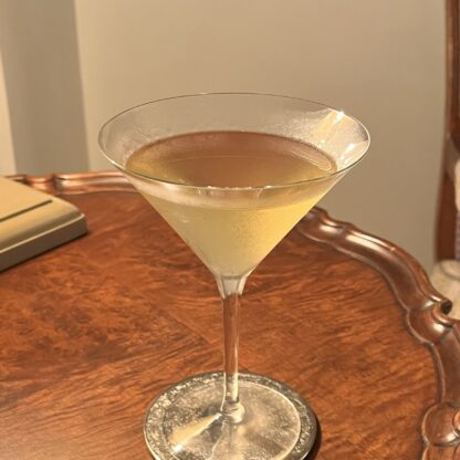 Manhattan Blanco With Blanco Tequila Mezcal Blanc Vermouth And Orange Liqueur Cocktail