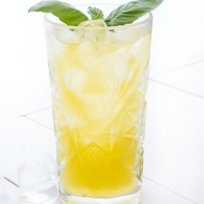Eponine Collins Cocktail With Gin Suze Lemon Juice Grapefruit Juice Amaro Montenegro And Club Soda