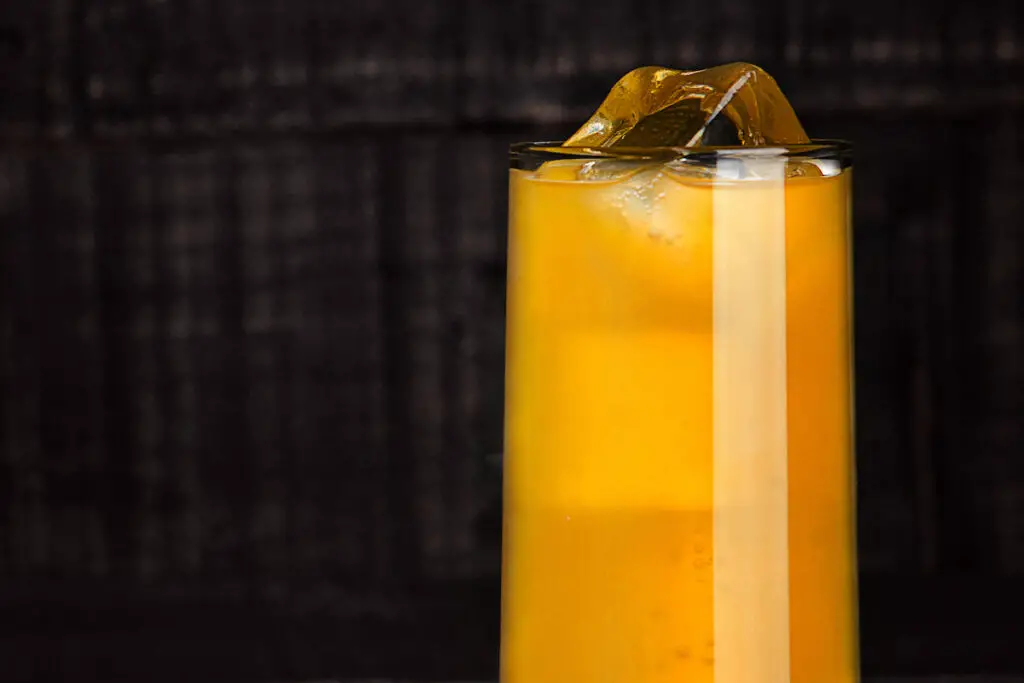 Irish Whiskey Cocktails And The Spirit'S Rich History &Mdash; The Shaken Cocktail Frisky Whiskey Cocktail With Irish Whiskey Honey Liqueur Orange Juice And Angostura Bitters