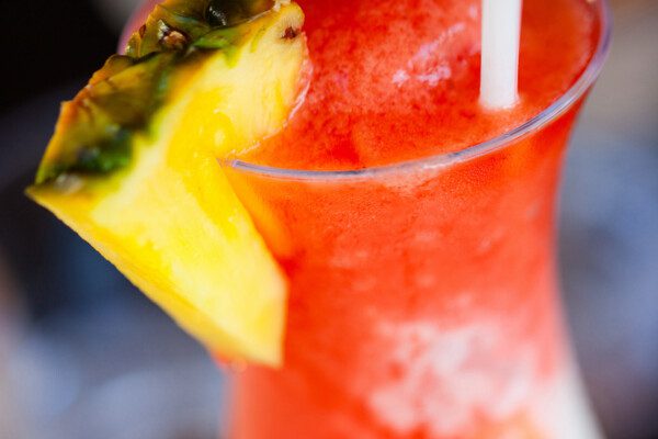 How To Make Boozy Frozen Drinks With 8 Frozen Cocktail Recipes &Mdash; The Shaken Cocktail Miami Vice Frozen Tropical Cocktail