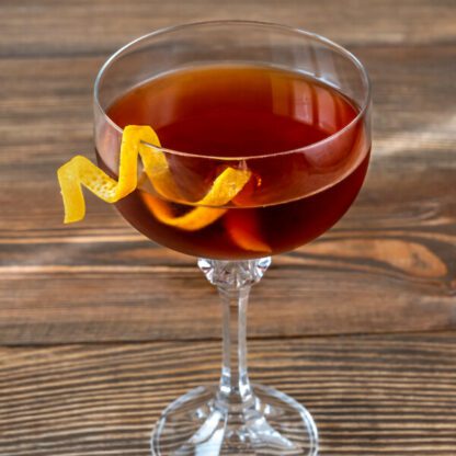 William Wallace Cocktail With Scotch Sherry And Sweet Vermouth
