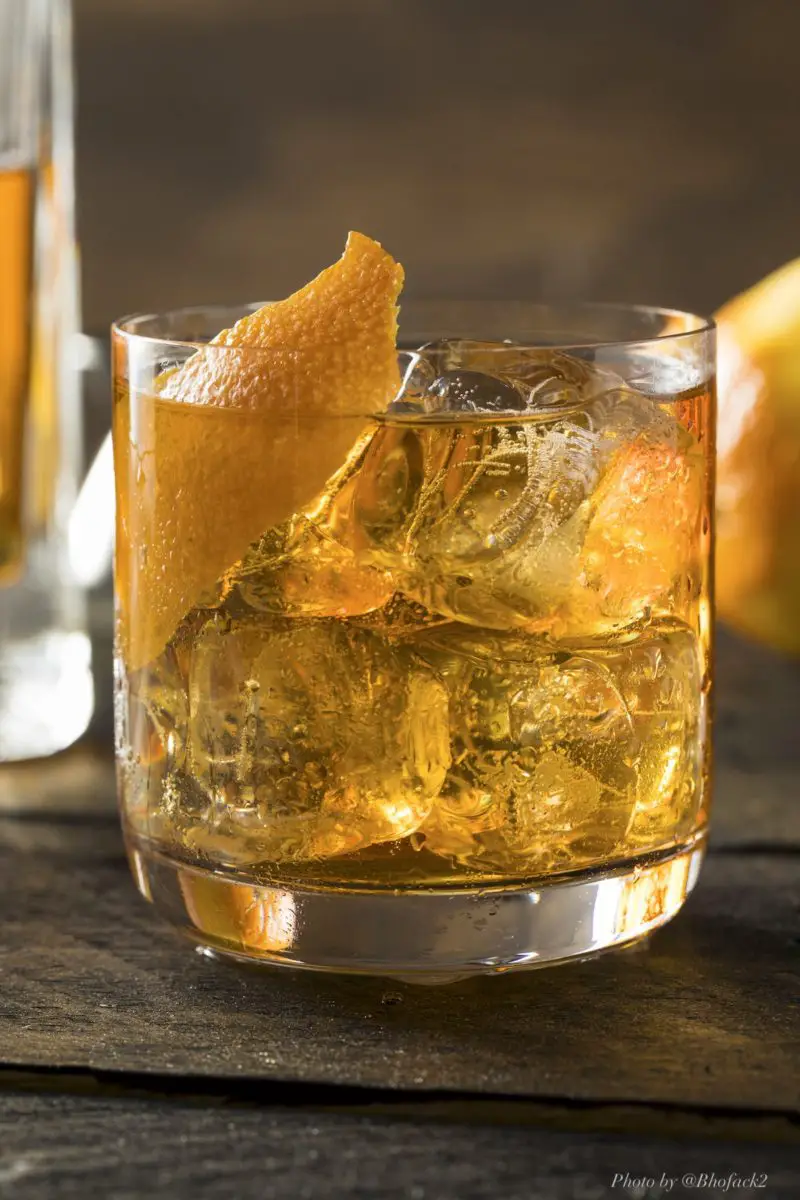 Me Myself And I Cocktail With Mezcal Amaro Montenegro And Italicus Bergamot Liqueur